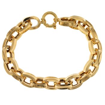 Hollow chain bracelet