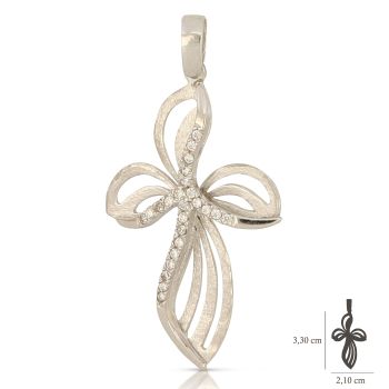 Croce con zirconi