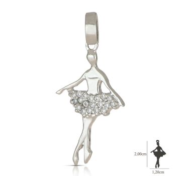 Pendente a forma di ballerina