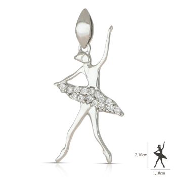 Pendente a forma di ballerina