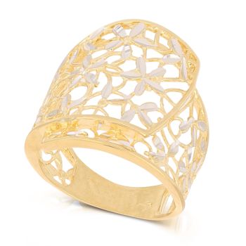 Anello a lastra traforato