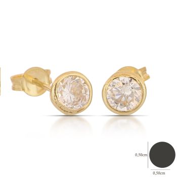 Orecchini a solitario