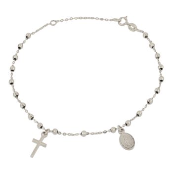 Bracciale rosario sfaccettato