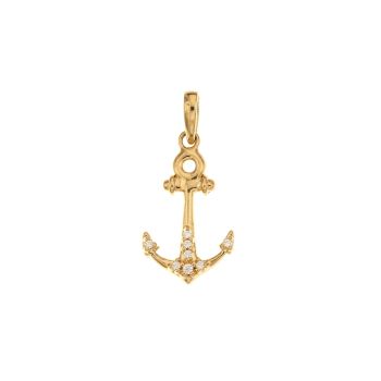 Anchor shaped pendant