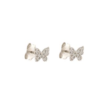 Butterfly shaped earrings