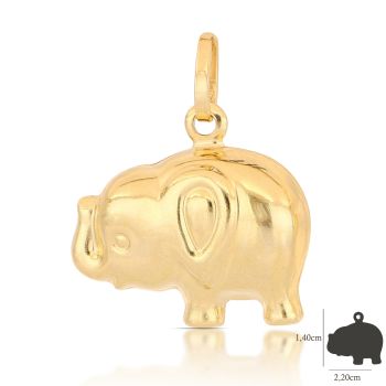 Pendente a forma di elefante