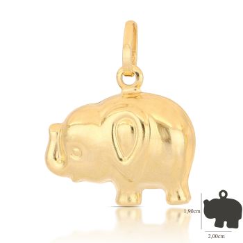 Pendente a forma di elefante