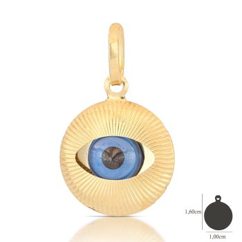 Pendente con l'occhio di Allah