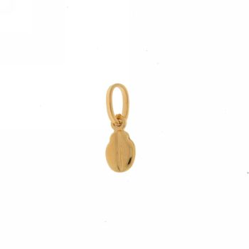 Coffe seed shaped pendant