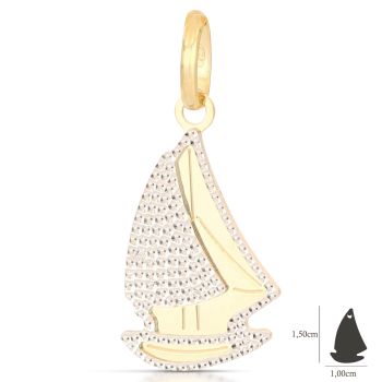 Pendente a forma di barca a vela