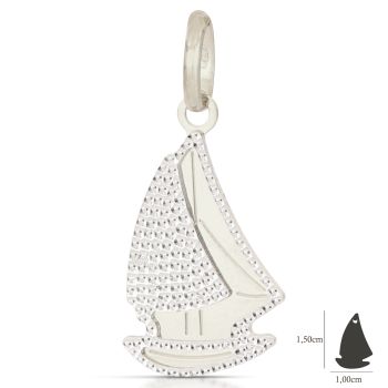 Pendente a forma di barca a vela