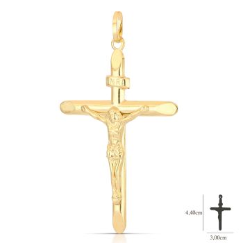 Croce con Cristo stampata