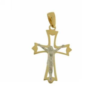 Openworked Plate Cross with Christ