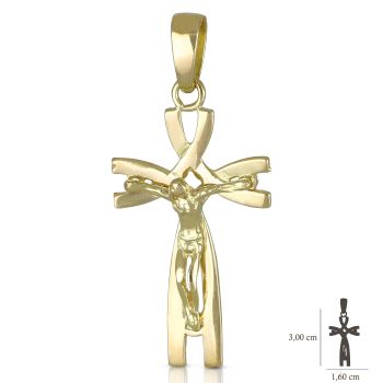Croce piena con Cristo