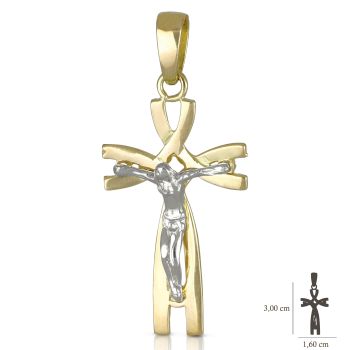 Croce piena con Cristo