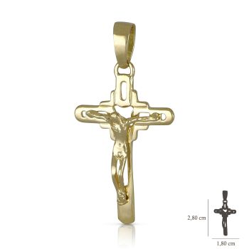 Croce piena con Cristo