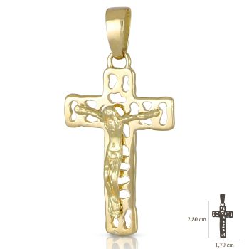 Croce piena con Cristo