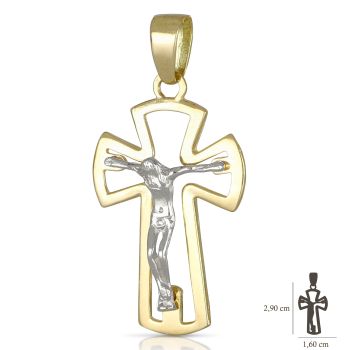 Croce piena con Cristo