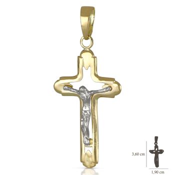 Croce piena con Cristo