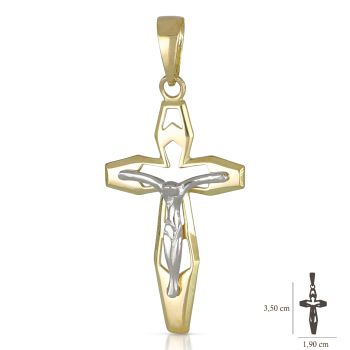 Croce piena con Cristo