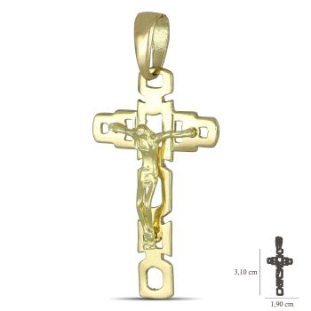 Croce piena con Cristo