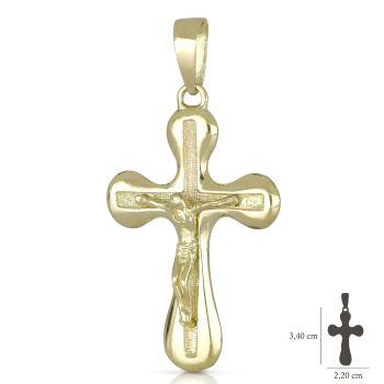 Croce piena con Cristo