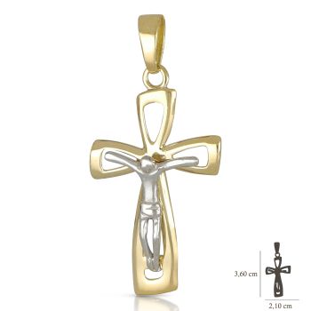 Croce piena con Cristo