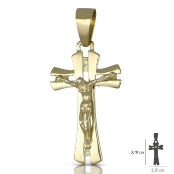Croce piena con Cristo