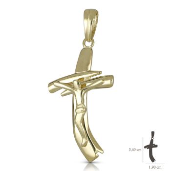 Croce piena con Cristo