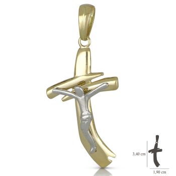 Croce piena con Cristo