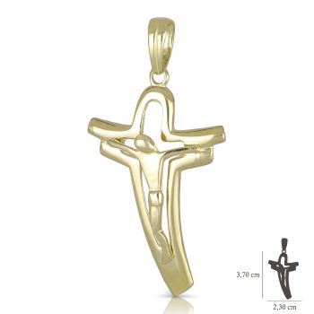 Croce piena con Cristo