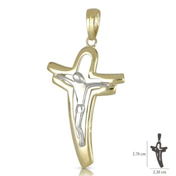 Croce piena con Cristo