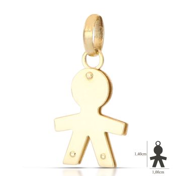 Pendente bimbo giallo