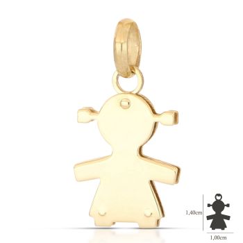 Pendente a forma di bimba