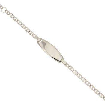 Bracciale con targa 14cm