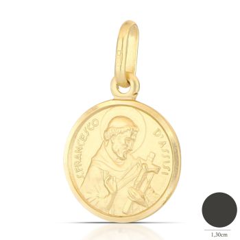 Medaglia di San Francesco D'Assisi mis3