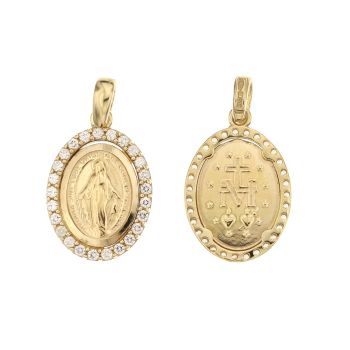 Medaglia con Madonna Miracolosa