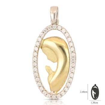 Medaglia con immagine della Madonna