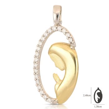 Medaglia con immagine della Madonna