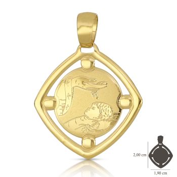 Medaglia con Fonte battesimale