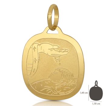Medaglia con Fonte battesimale
