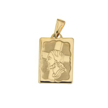 Medaglia con l'immagine di Cristo