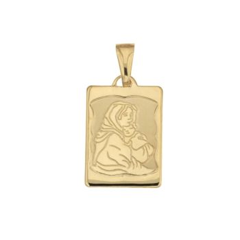 Medaglia con Madonna con bambino