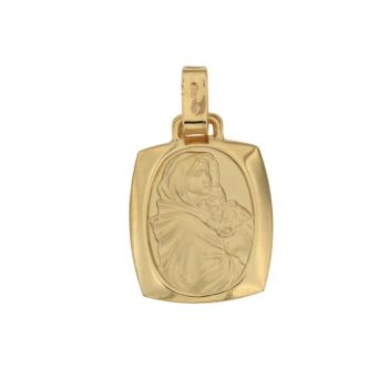 Medaglia con Madonna con bambino