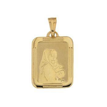 Medaglia con Madonna con bambino