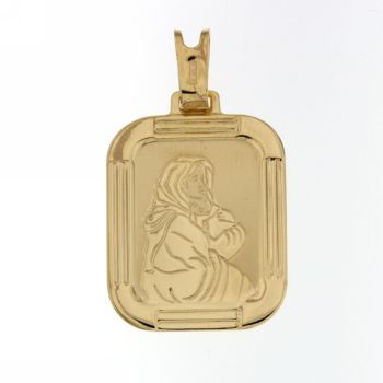 Medaglia con Madonna con bambino