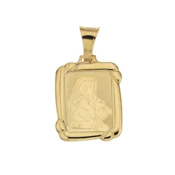 Medaglia con Madonna con bambino