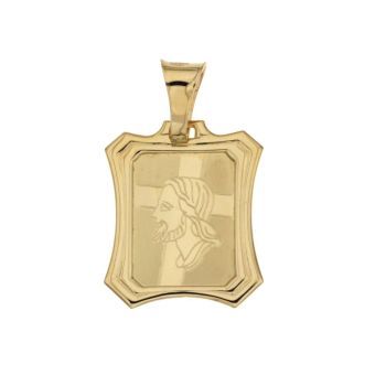 Medaglia con l'immagine di Cristo