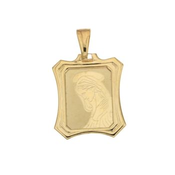 Medaglia con immagine della Madonna