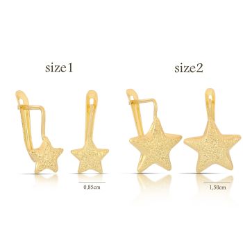 Orecchini a forma di stella
